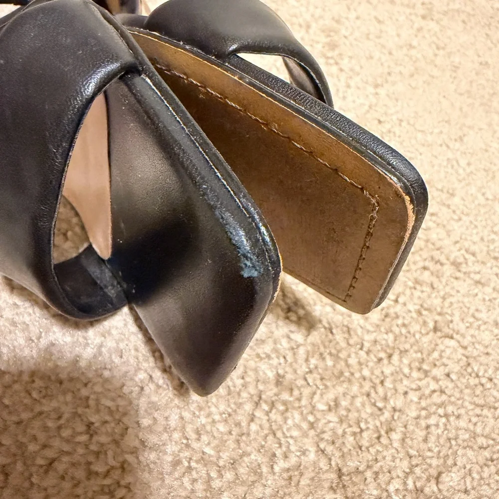 Vince Camuto Black Women's Heel Sandals - Picture 4 of 13